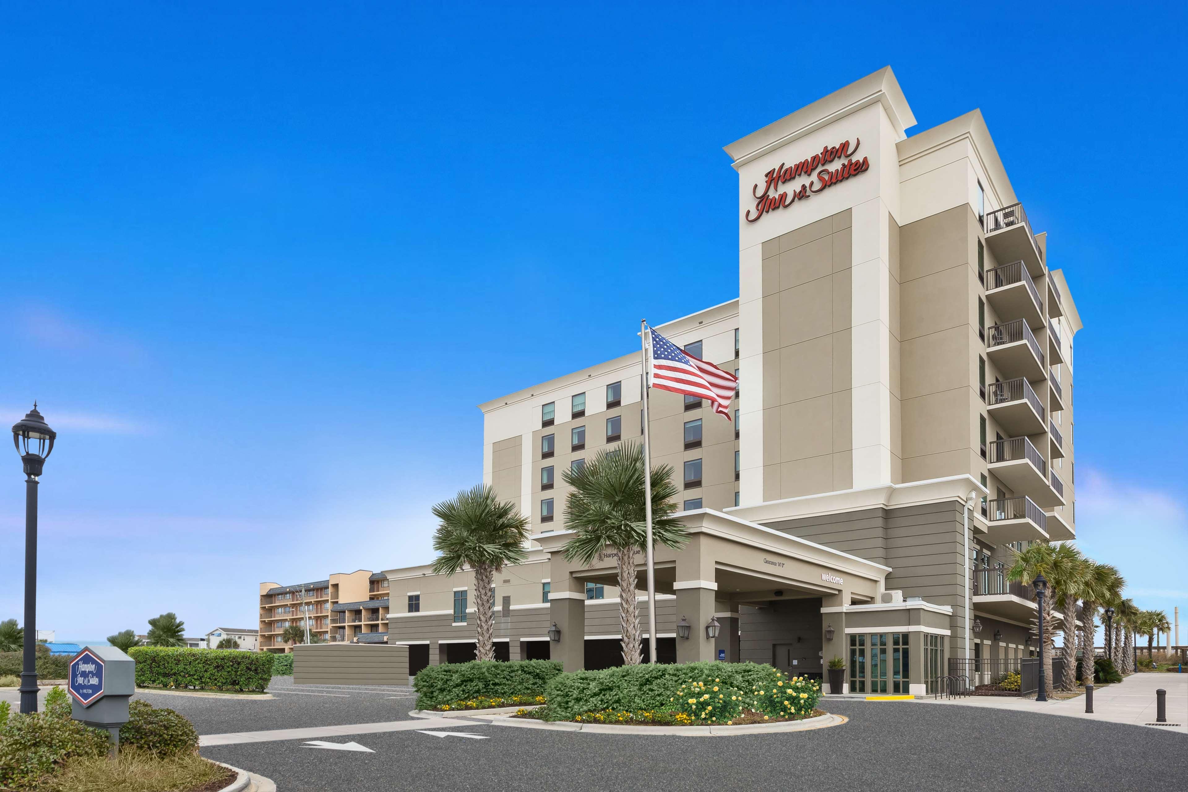 Hampton Inn & Suites By Hilton Carolina Beach Oceanfront Buitenkant foto